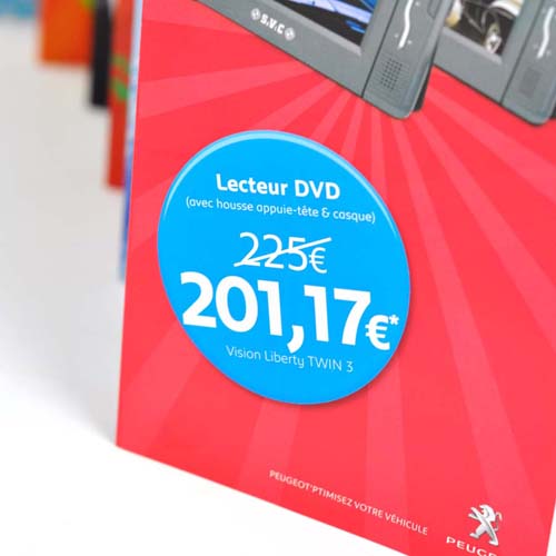 dépliant – Peugeot