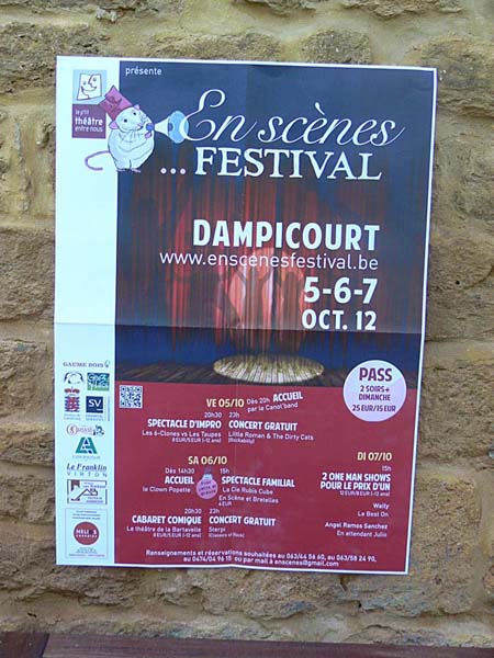 affichage – En scènes Festival