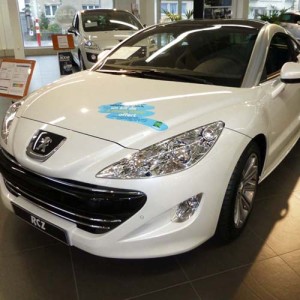 autocollant, print, publicité, lettrage